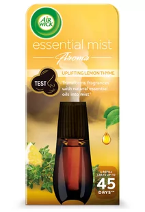 Air Wick Essential Mist Aroma orzeźwiający wkład do automatycznego odświeżacza o zapachu cytryny i tymianku 20ml - Zapachy do domu - miniaturka - grafika 1