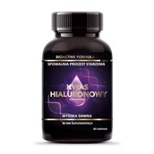 Włosy, skóra, paznokcie - Intenson Kwas hialuronowy Suplement diety 60 tab. - miniaturka - grafika 1