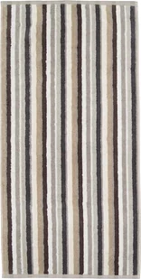 Villeroy & Boch bath textiles Ręcznik Coordinates w paski 80 x 150 cm brązowy 2551 80/150 37 - Ręczniki - miniaturka - grafika 1