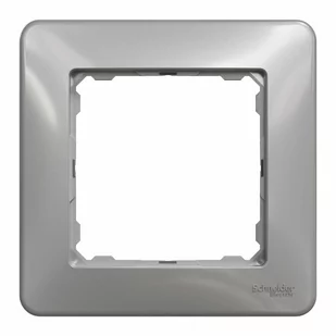 Ramka pojedyńcza aluminium SEDNA DESIGN SCHNEIDER ELECTRIC - Wyłączniki światła i elektryczne - miniaturka - grafika 1