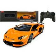 Zabawki zdalnie sterowane - Rastar Auto R/C Lamborghini Aventador 1:24 orange - miniaturka - grafika 1