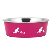 Miski dla kotów - Miska dla kota różowa 12 cm / 0,24 l M177 - miniaturka - grafika 1