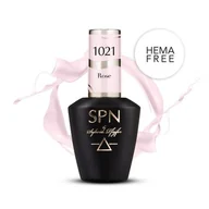 Lakiery hybrydowe - Lakier Hybrydowy Do Paznokci Nude French 1021 Rose Uv LaQ 8ml Spn Nails - miniaturka - grafika 1