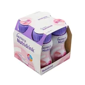 Żywienie medyczne - N.V.Nutricia Nutridrink truskawka 4x125 ml 305498 - miniaturka - grafika 1