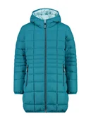 Płaszcze damskie - CMP Płaszcz zimowy w kolorze turkusowym - miniaturka - grafika 1