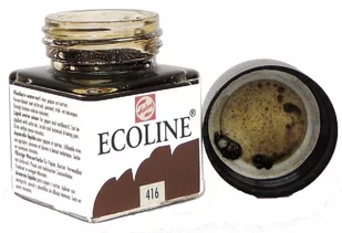 Ecoline Ecoline Liquid Watercolour 30 ml Sepia - Farby i media malarskie - miniaturka - grafika 1