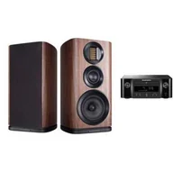 Zestawy stereo - MARANTZ MELODY X MCR612 + WHARFEDALE EVO 4.2 orzech - miniaturka - grafika 1