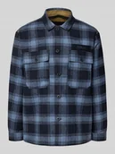 Kurtki męskie - Kurtka koszulowa o kroju regular fit z kieszeniami na piersi - miniaturka - grafika 1