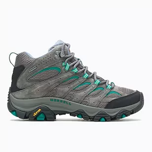 Merrell Damskie buty trekkingowe Moab 3 Mid GTX, granatowe/morskie, 6,5 UK, Granit Marine, 40 EU - Buty trekkingowe damskie - miniaturka - grafika 1