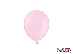Balony Strong 12cm Pastel Baby Pink 1op SB5P-081J - Baby shower i roczek - miniaturka - grafika 1