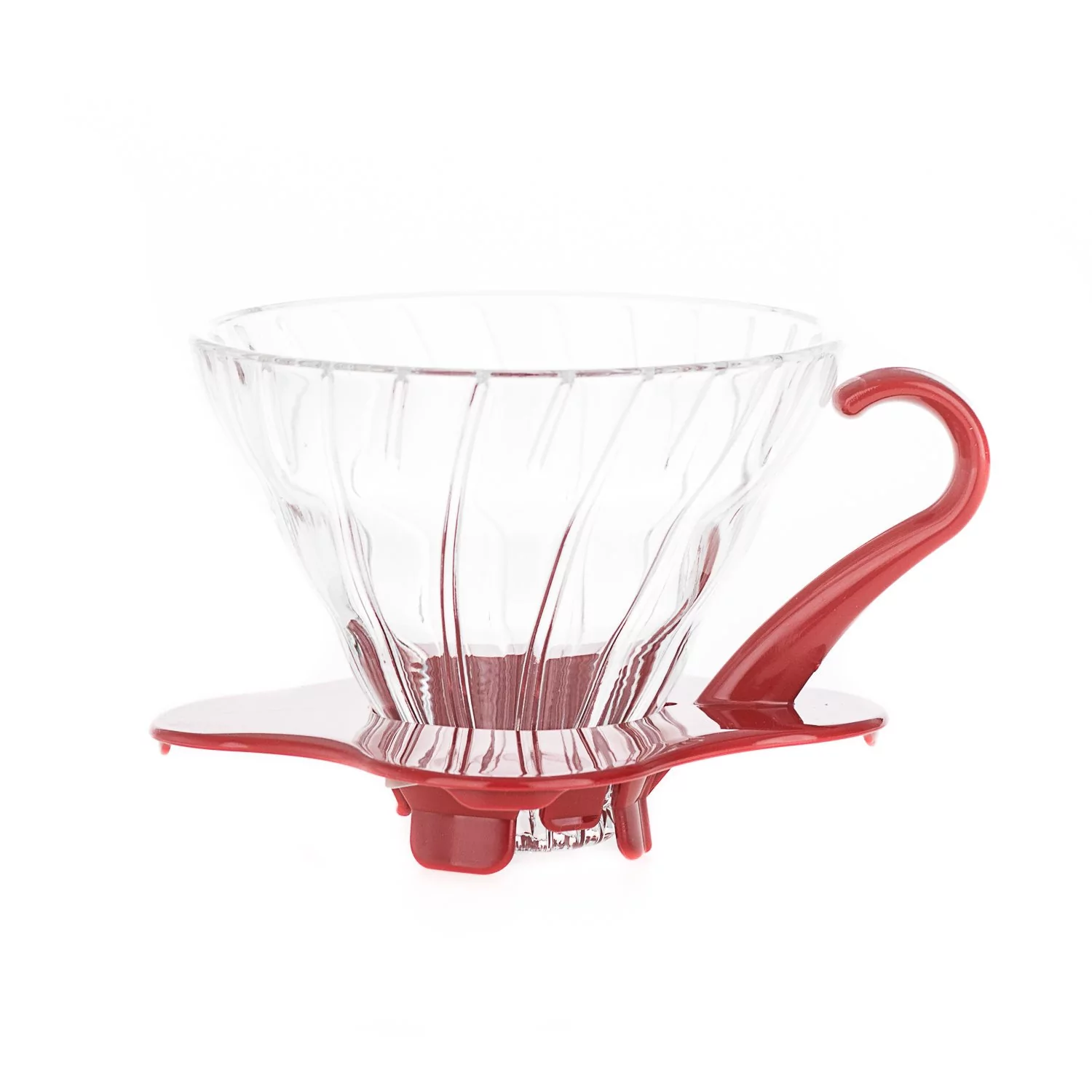 Hario Szklany Drip V60-01 Czerwony 8403-uniw