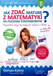 Jak zdać maturę z matematyki na poziomie podstawowym 2023 / Elitmat - Pozostałe książki - miniaturka - grafika 1