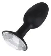 Korki analne - INNY Butt Plug Korek Analny Diamond S 130E376 - miniaturka - grafika 1