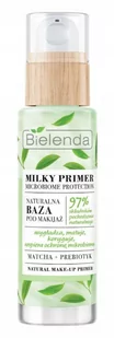 Naturalna baza pod makijaż matcha + prebiotyk, wygładza, matuje, koryguje - Serum do twarzy - miniaturka - grafika 1