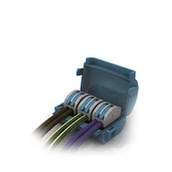Inne akcesoria elektryczne - 3złączki 2x0,2-4mm2+ 1 mufa żelowa - zestaw - miniaturka - grafika 1