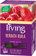 Herbata - Irving Noname Herbata malinowa 20 kopert 1,5g biała - miniaturka - grafika 1