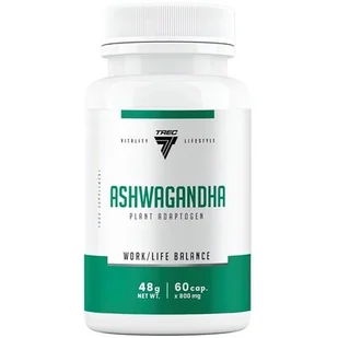 Ashwagandha 60Kaps. - Produkty specjalne dla sportowców - miniaturka - grafika 1