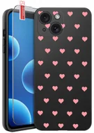 Etui i futerały do telefonów - ETUI do iPhone 13 14 WZORY SILIKONOWE MATT CASE + SZKŁO 9H - miniaturka - grafika 1