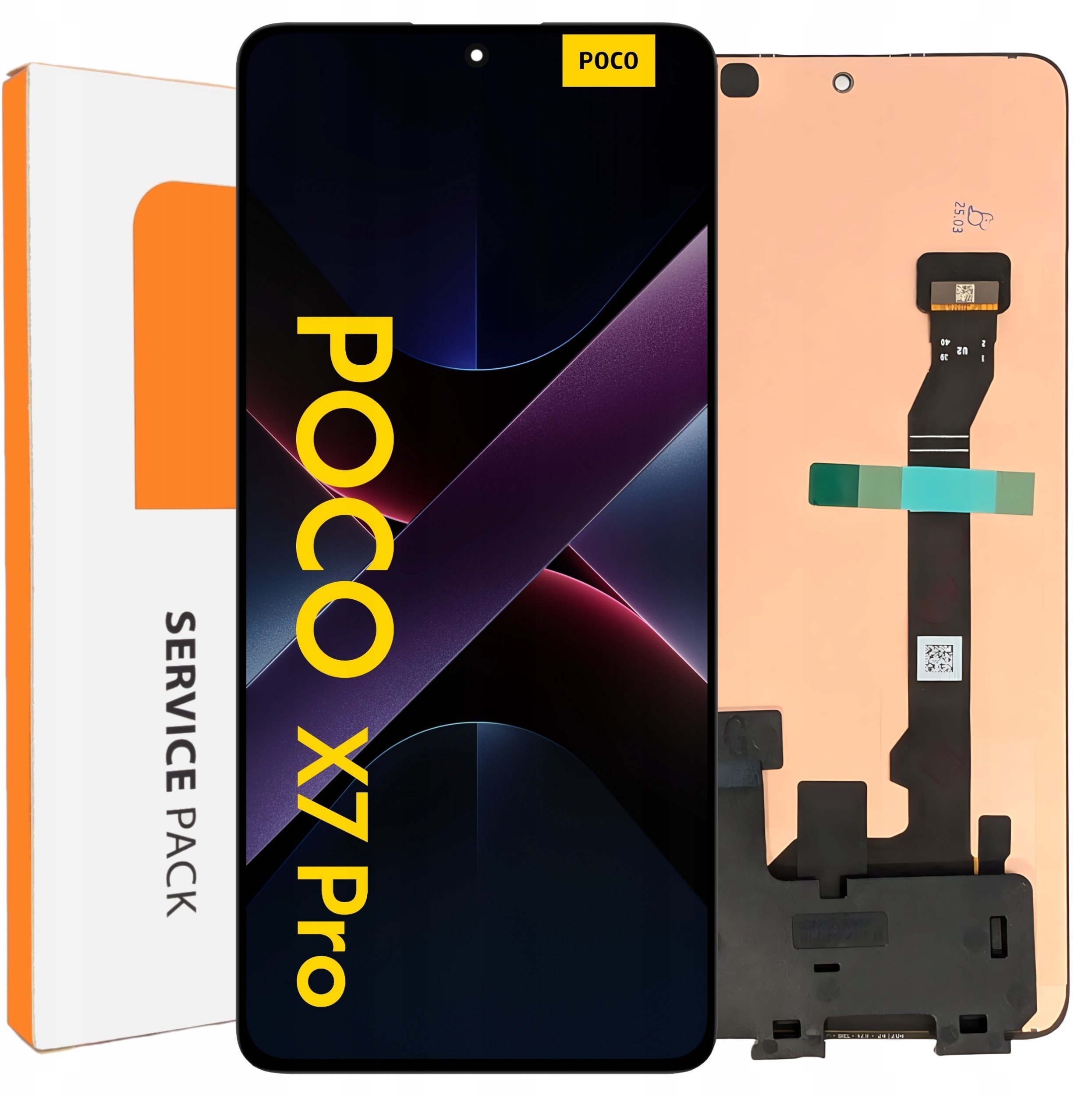 Wyświetlacz do Xiaomi Poco X7 Pro Ekran LCD Oryginał Zila 2412DPC0AG 5904858345656