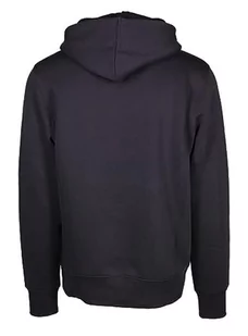GANT Męska bluza z kapturem Embossed Sweat Hoodie, niebieski (Evening Blue), L - Bluzy męskie - miniaturka - grafika 1