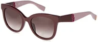 Okulary przeciwsłoneczne - Furla Unisex SFU595 okulary przeciwsłoneczne, czerwone, rozmiar 52, czerwony, 52 - miniaturka - grafika 1