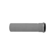 Rury - EQUATION Rura kanalizacyjna PP 75 x 315 mm szara - miniaturka - grafika 1