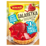 Dodatki do ciast w proszku - Winiary Galaretka truskawkowy smak 39 g - miniaturka - grafika 1