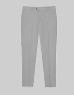 Spodnie męskie - spodnie do zestawu cinaglio szary classic fit - miniaturka - grafika 1