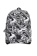Plecaki - hype Szkoła dzień biuro podróż casual unisex dzieci chłopcy dziewczęta nastolatki mężczyźni kobiety plecaki, Multi Mono Marble, Jeden rozmiar, Casual - miniaturka - grafika 1