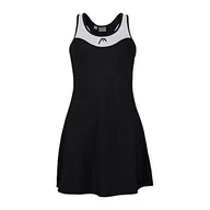 Sukienki - HEAD Damska sukienka Diana Dress W, czarny/biały, Rozmiar Uniwersalny/XS - miniaturka - grafika 1