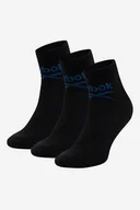 Skarpetki damskie - Reebok R0255-SS24 (3-pack) Czarny - miniaturka - grafika 1