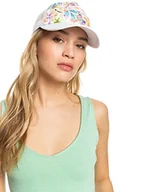 Czapki damskie - Roxy czapka z daszkiem Trucker biała One Size - miniaturka - grafika 1