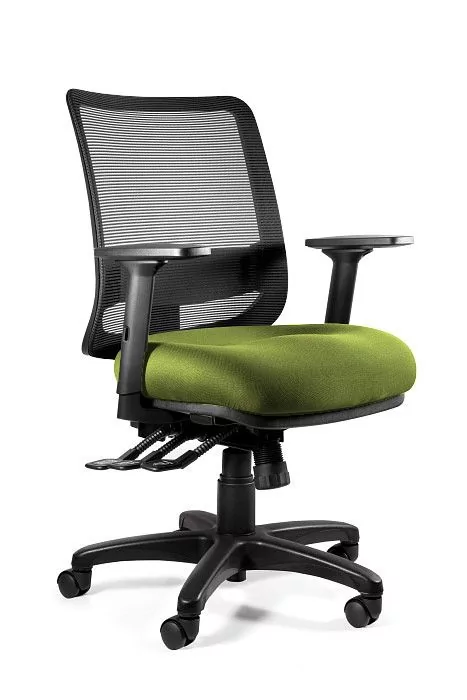 Fotel ergonomiczny, biurowy, Saga Plus M, olive