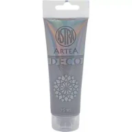 Farby i media malarskie - Astra Farba akrylowa Deco Artea w tubie 75ml szara - miniaturka - grafika 1