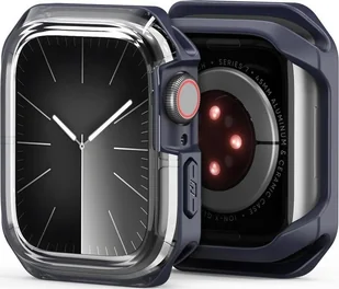 DUX DUCIS futerał TAMO do Apple Watch serii 10 46 mm transparentny z niebieskim - Akcesoria do smartwatchy - miniaturka - grafika 1