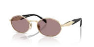 Okulary przeciwsłoneczne - Okulary Przeciwsłoneczne Prada PR 65ZS Pale Gold - miniaturka - grafika 1