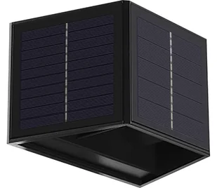 LED Kinkiet solarny CUBUS 2xLED/1,5W/3,7V IP54 - Lampy ogrodowe - miniaturka - grafika 1