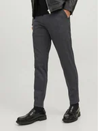 Spodnie męskie - Jack&Jones Chinosy Marco 12237523 Szary Slim Fit - miniaturka - grafika 1