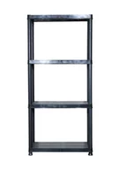 Półki do salonu - Regał plastikowy 130 x 61 x 31 cm 4 półki - miniaturka - grafika 1