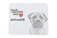 Podkładki pod mysz - Bullmastiff podkładka pod mysz z psem Art-Dog - miniaturka - grafika 1