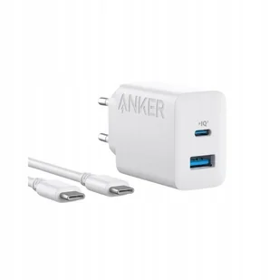 ANKER 20W USB C Ładowarka Szybkie Ładowanie iPhone iPad 150cm Kabel - Ładowarki do telefonów ANKER 20W USB C Ładowarka Szybkie Ładowanie iPhone iPad 150cm Kabel - Ładowarki do telefonów - miniaturka - grafika 1