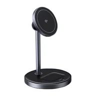 Ładowarki do telefonów - Ładowarka indukcyjna 2w1 Ugreen W710 do Iphone, AirPods - miniaturka - grafika 1