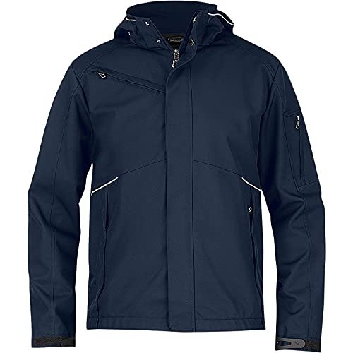 Texstar FJ80 męska kurtka softshellowa 3L, rozmiar 5XL, granatowa
