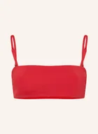 Stroje kąpielowe - Calvin Klein Góra Od Bikini Bandeau rot - miniaturka - grafika 1
