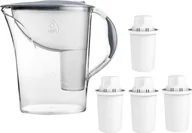Dzbanki filtrujące - Dzbanek filtrujący Dafi Atria + 4 wkłady classic 2,4L stalowy - miniaturka - grafika 1
