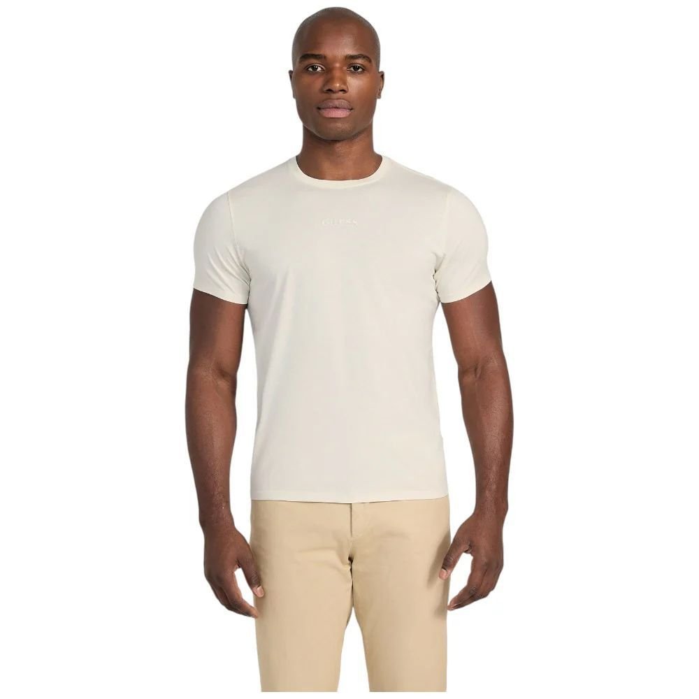 t-shirt uomo guess m4gp39 k7hd0 pima g1v7 resort sand