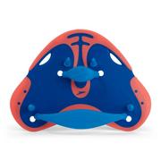 Pływanie - Speedo finger paddle niebiesko/pomarańczowy 55160 - miniaturka - grafika 1