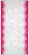 Ręczniki - Greno Ręcznik Flora Ocean różowy 70x140 RE FL2 070 ROZ - miniaturka - grafika 1