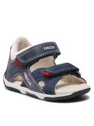Buty dla chłopców - Geox Sandały B S.Tapuz B. A B250XA 0CL22 C4002 Granatowy - miniaturka - grafika 1