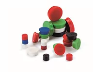 Dekoracje domu - Legamaster 7  181001 magnes przytrzymujący, niebieski 860133003 - miniaturka - grafika 1